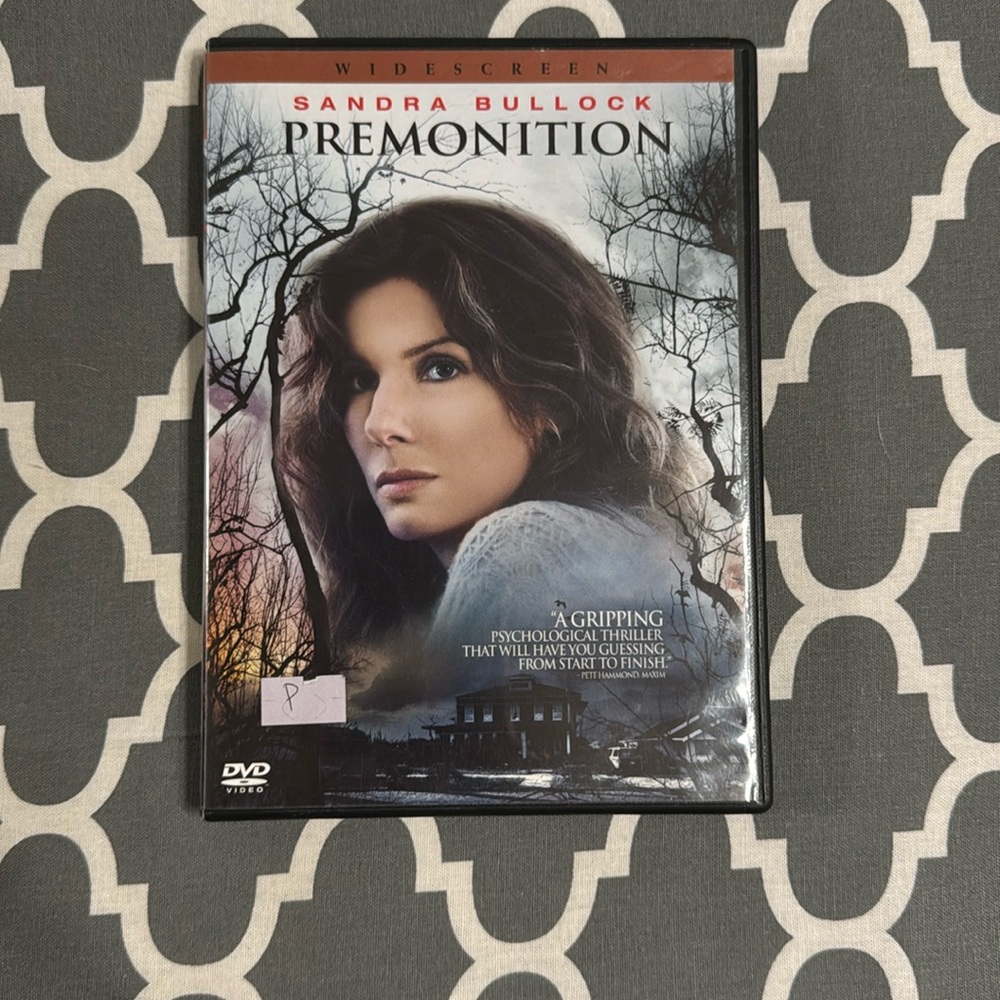 Sandra Bullock movie Premonition DVD